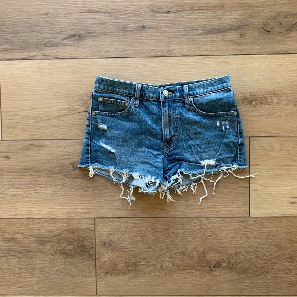 Lucky Brand denim shorts.